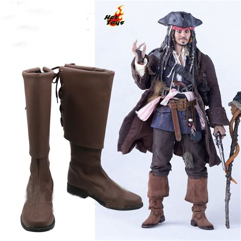 jack sparrow replica boots|men's pirate boots.